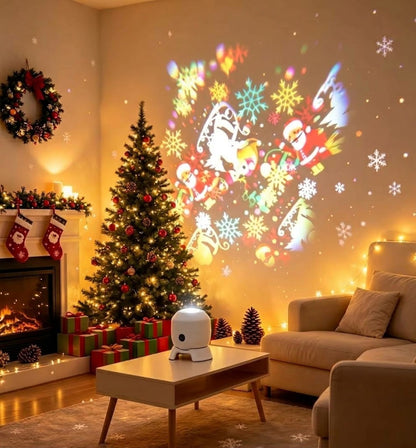 Proyector infantil navideño de estrellas | Sueñalia